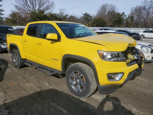 1GCGTCE30F1242946 - 2015 CHEVROLET COLORADO Z71 YELLOW photo 4