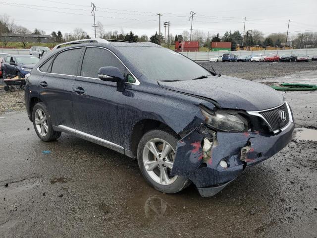 2T2BK1BA0AC048535 - 2010 LEXUS RX 350 BLACK photo 4