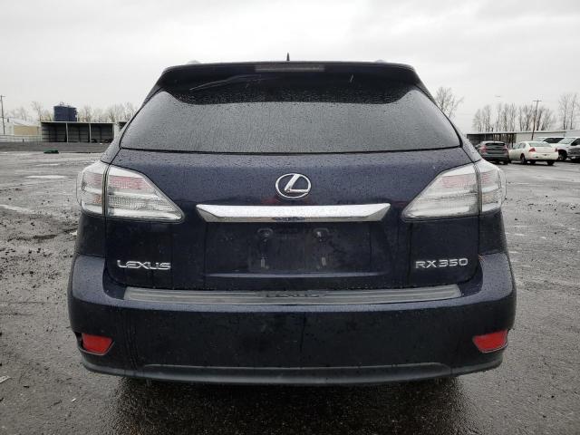 2T2BK1BA0AC048535 - 2010 LEXUS RX 350 BLACK photo 6