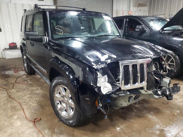 1J8HG58257C520519 - 2007 JEEP COMMANDER LIMITED BLACK photo 1