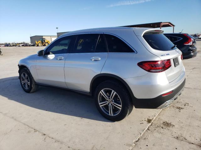 W1N0G8DBXLF774711 - 2020 MERCEDES-BENZ GLC 300 SILVER photo 2