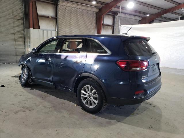 5XYPGDA5XKG498345 - 2019 KIA SORENTO LX BLUE photo 2