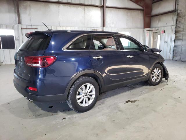 5XYPGDA5XKG498345 - 2019 KIA SORENTO LX BLUE photo 3