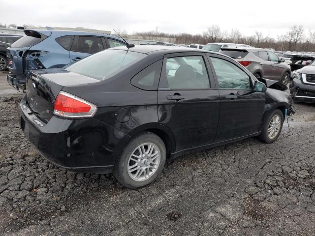 1FAHP35N09W224065 - 2009 FORD FOCUS SE BLACK photo 3