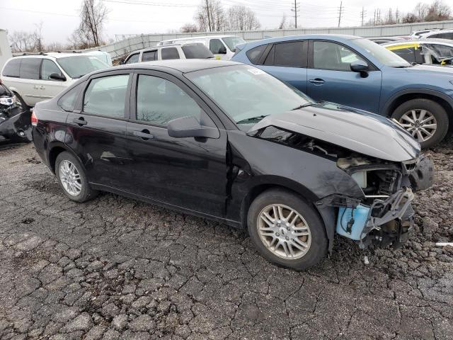 1FAHP35N09W224065 - 2009 FORD FOCUS SE BLACK photo 4