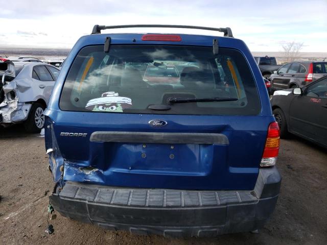 1FMCU92Z57KB36779 - 2007 FORD ESCAPE XLS BLUE photo 6