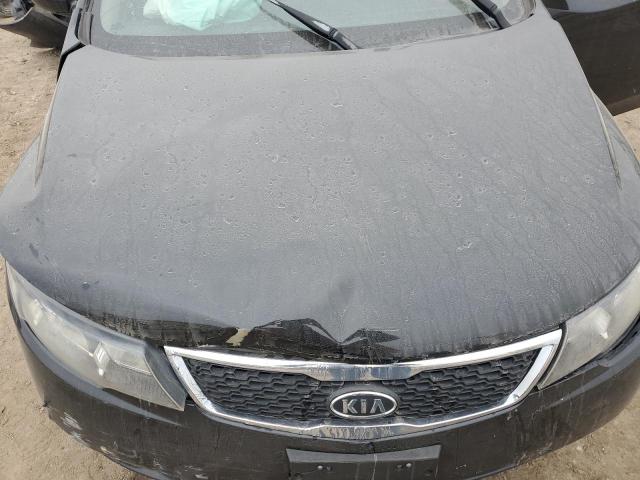 KNAFU4A26D5712346 - 2013 KIA FORTE EX BLACK photo 11