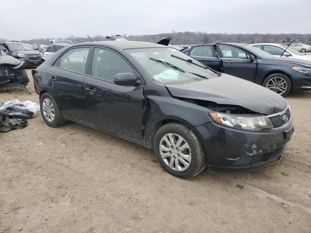 KNAFU4A26D5712346 - 2013 KIA FORTE EX BLACK photo 4