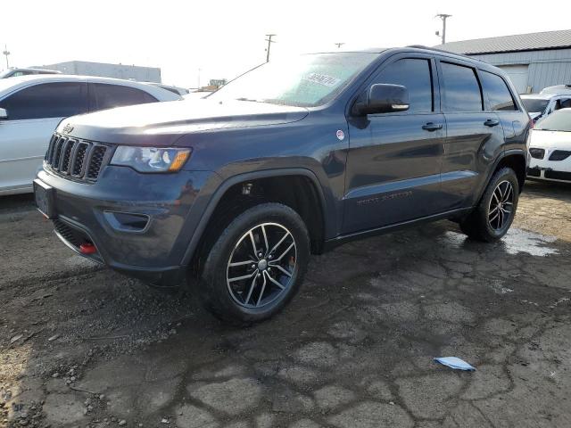 1C4RJFLG8JC155637 - 2018 JEEP GRAND CHER TRAILHAWK BLUE photo 1