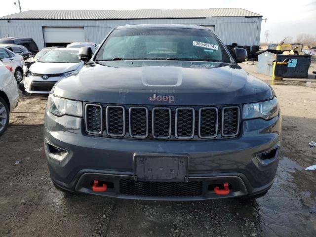 1C4RJFLG8JC155637 - 2018 JEEP GRAND CHER TRAILHAWK BLUE photo 5