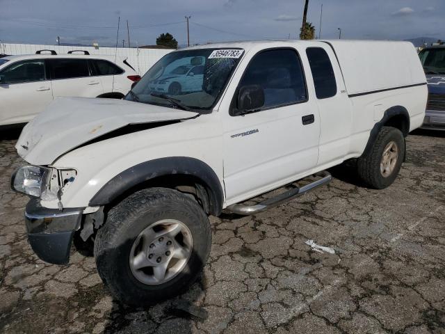 5TESN92N91Z737772 - 2001 TOYOTA TACOMA XTRACAB PRERUNNER WHITE photo 1