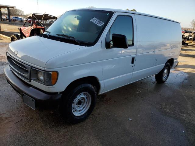 1FTRE14271HA98490 - 2001 FORD ECONOLINE E150 VAN WHITE photo 1