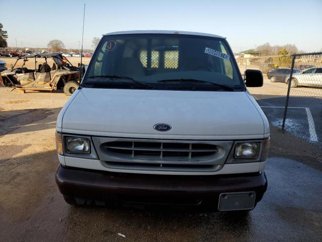 1FTRE14271HA98490 - 2001 FORD ECONOLINE E150 VAN WHITE photo 5