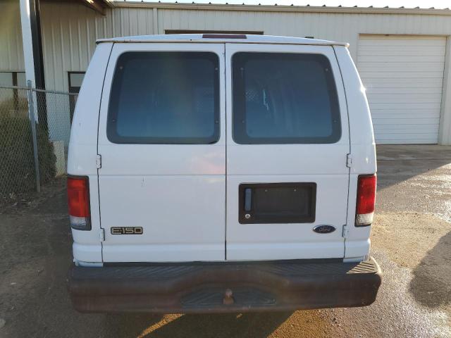 1FTRE14271HA98490 - 2001 FORD ECONOLINE E150 VAN WHITE photo 6