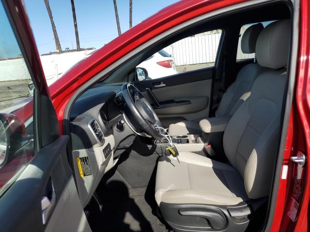 KNDP63AC9L7693024 - 2020 KIA SPORTAGE S RED photo 7