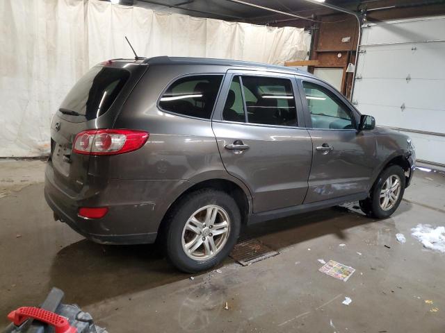 5XYZGDAB8CG163004 - 2012 HYUNDAI SANTA FE GLS GRAY photo 3