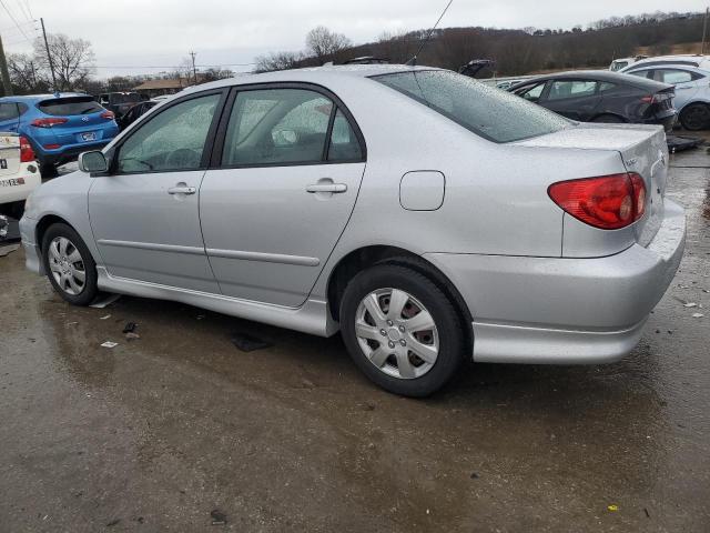 1NXBR32E25Z387168 - 2005 TOYOTA COROLLA CE SILVER photo 2