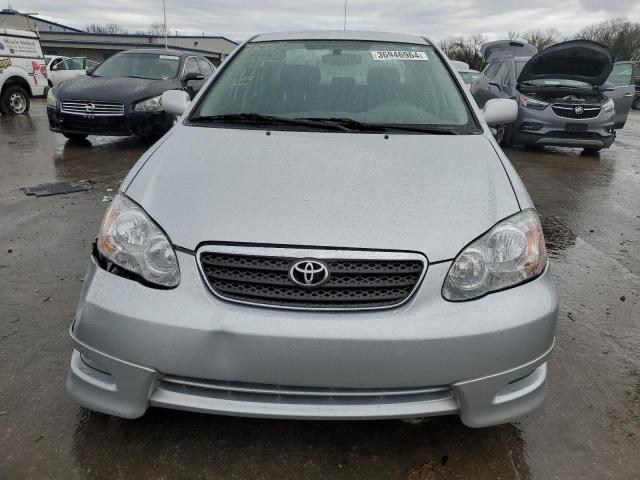 1NXBR32E25Z387168 - 2005 TOYOTA COROLLA CE SILVER photo 5