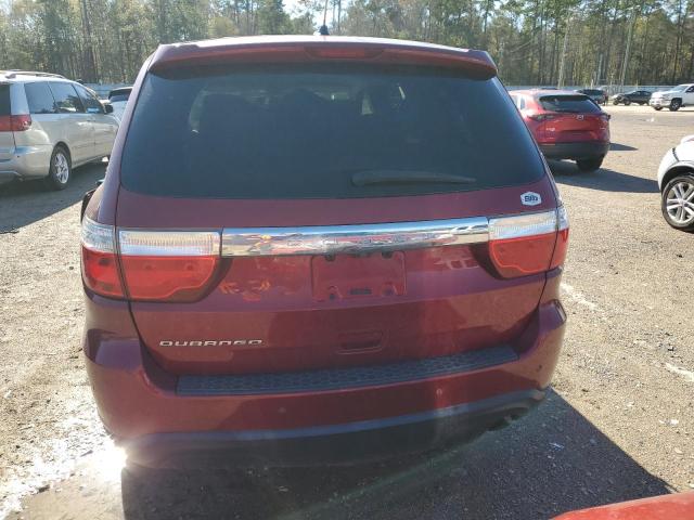 1C4RDHAG7DC558972 - 2013 DODGE DURANGO SXT RED photo 6