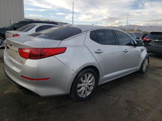 5XXGN4A75EG340544 - 2014 KIA OPTIMA EX SILVER photo 3