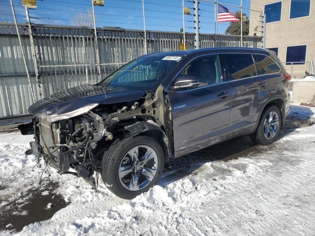 2019 TOYOTA HIGHLANDER HYBRID LIMITED, 