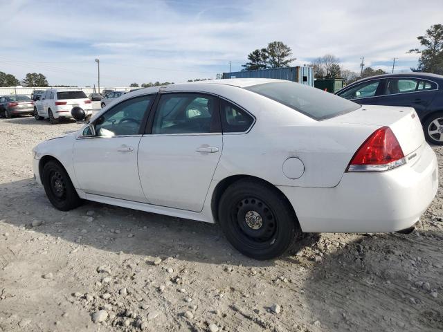 2G1WD5E38F1105809 - 2015 CHEVROLET IMPALA LIM POLICE WHITE photo 2