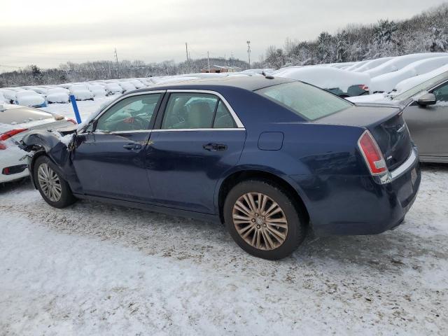 2C3CCARG3EH163405 - 2014 CHRYSLER 300 BLUE photo 2