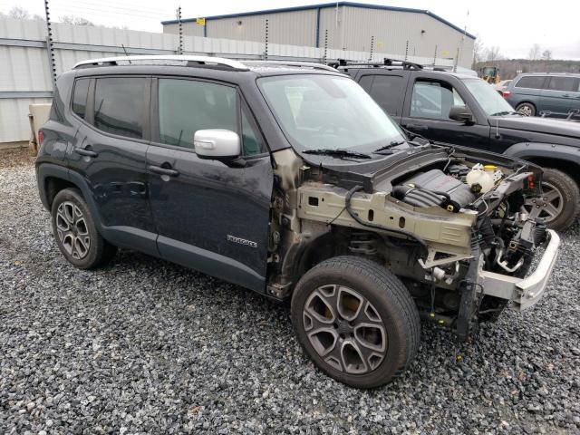 ZACCJBDT3FPB48656 - 2015 JEEP RENEGADE LIMITED BLACK photo 4