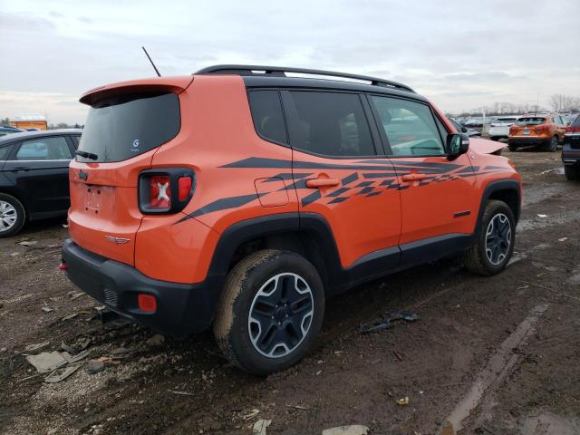 ZACCJBCT5GPD67721 - 2016 JEEP RENEGADE TRAILHAWK ORANGE photo 3