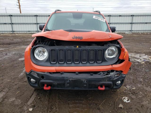 ZACCJBCT5GPD67721 - 2016 JEEP RENEGADE TRAILHAWK ORANGE photo 5