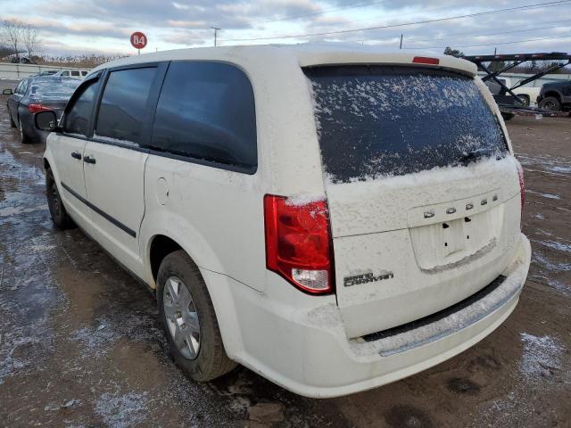 2C4RDGBG8CR302547 - 2012 DODGE GRAND CARA SE WHITE photo 2