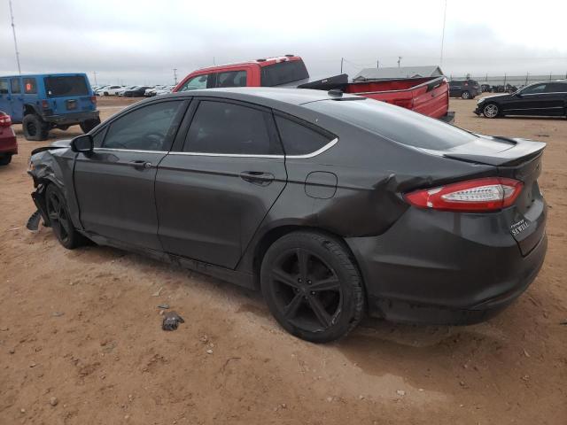 3FA6P0HD5GR396245 - 2016 FORD FUSION SE GRAY photo 2