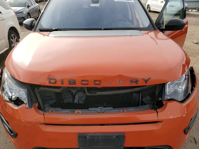 SALCP2BG8HH711451 - 2017 LAND ROVER DISCOVERY SE ORANGE photo 11