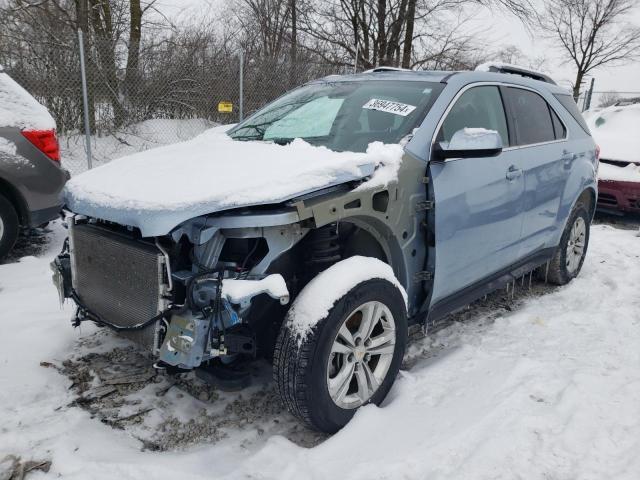 2GNALBEKXF6128416 - 2015 CHEVROLET EQUINOX LT BLUE photo 1