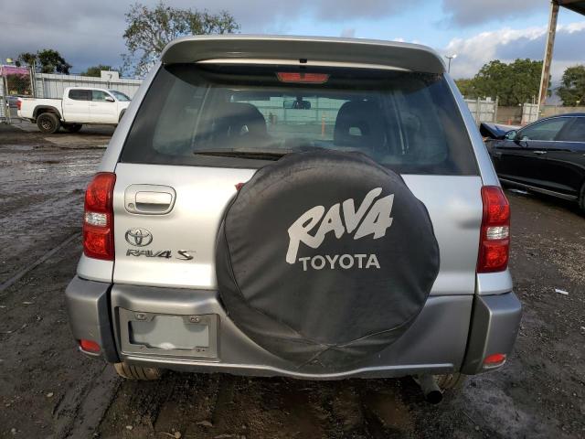 JTEGD20V740017678 - 2004 TOYOTA RAV4 GRAY photo 6