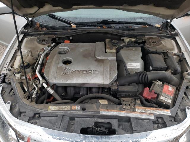 3FADP0L33AR402900 - 2010 FORD FUSION HYBRID SILVER photo 11