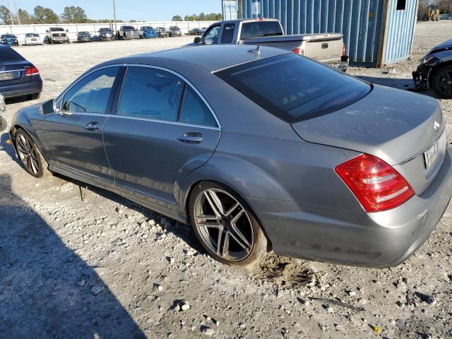 WDDNG7BB3AA357909 - 2010 MERCEDES-BENZ S 550 SILVER photo 2