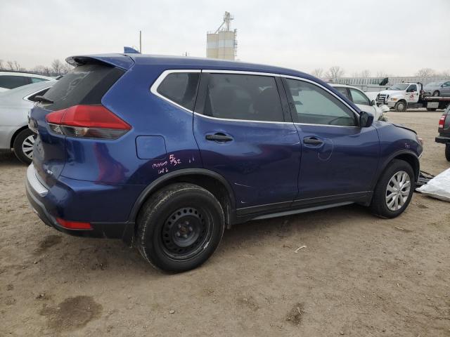 KNMAT2MV7JP523649 - 2018 NISSAN ROGUE S BLUE photo 3