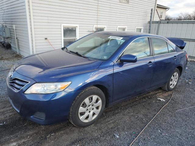 4T1BF3EK4BU675196 - 2011 TOYOTA CAMRY BASE BLUE photo 1