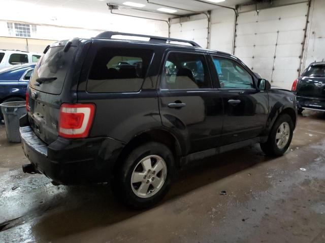 1FMCU9DG2BKB62650 - 2011 FORD ESCAPE XLT BLACK photo 3