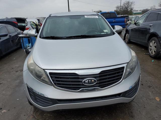 KNDPB3A20C7246942 - 2012 KIA SPORTAGE BASE SILVER photo 5