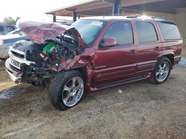 1GNEK13Z52J173341 - 2002 CHEVROLET TAHOE K1500 MAROON photo 1