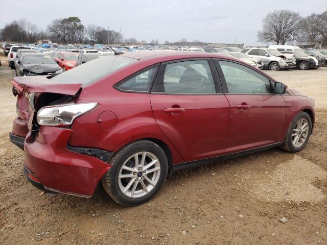 1FADP3F22GL228488 - 2016 FORD FOCUS SE RED photo 3