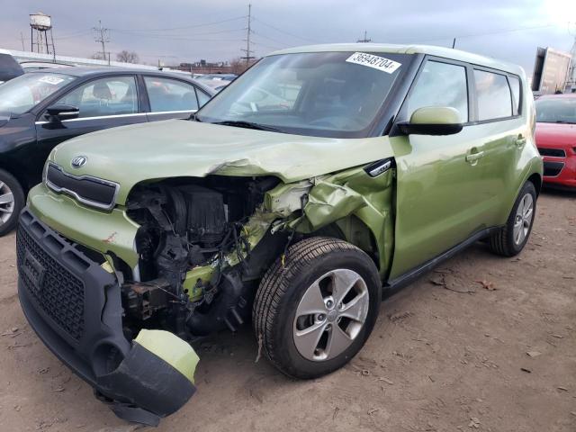 KNDJN2A26G7824703 - 2016 KIA SOUL GREEN photo 1