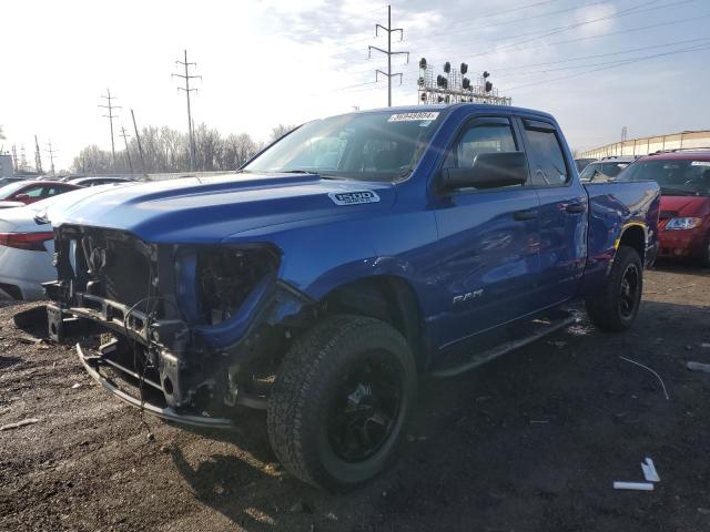 1C6SRFCT4KN602405 - 2019 RAM 1500 TRADESMAN BLUE photo 1