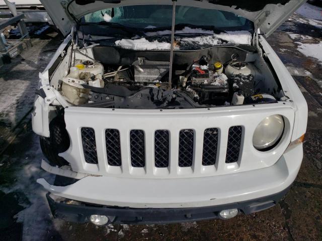 1C4NJPBA8ED881340 - 2014 JEEP PATRIOT SPORT WHITE photo 11