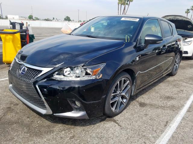 JTHKD5BH3F2241169 - 2015 LEXUS CT 200  photo 2