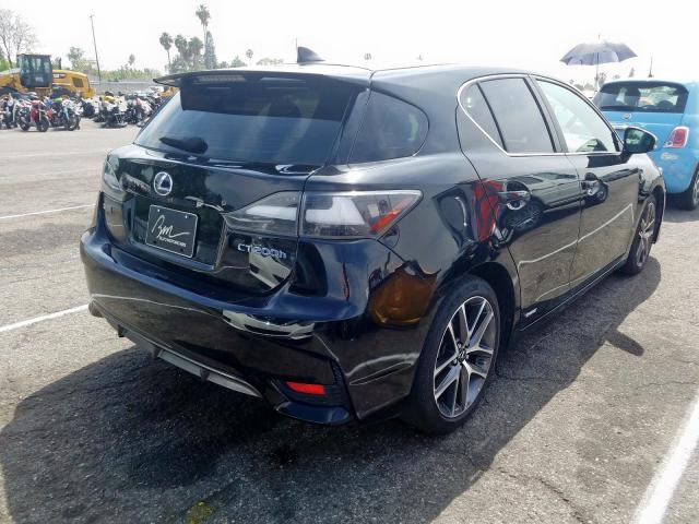 JTHKD5BH3F2241169 - 2015 LEXUS CT 200  photo 4