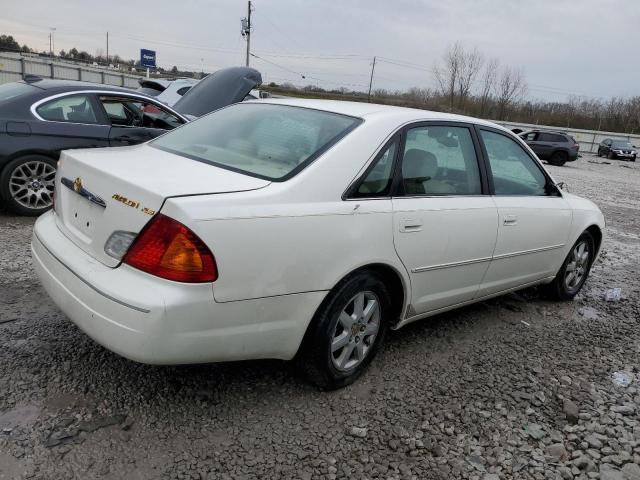 4T1BF28B7YU059314 - 2000 TOYOTA AVALON XL WHITE photo 3