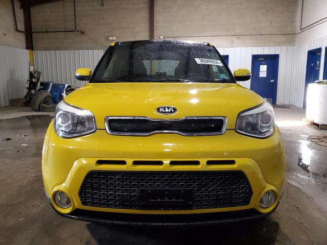 KNDJX3A53E7041751 - 2014 KIA SOUL ! YELLOW photo 5